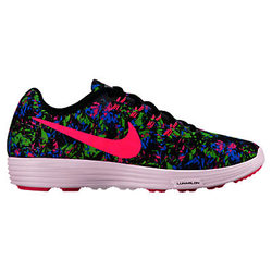 Nike Women's LunarTempo 2 Print Running Shoes, Black/Pink